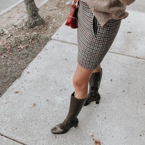 Franco Sarto Croc-Effect Boots